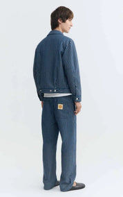 Thinking MU Pants Railway Stripes