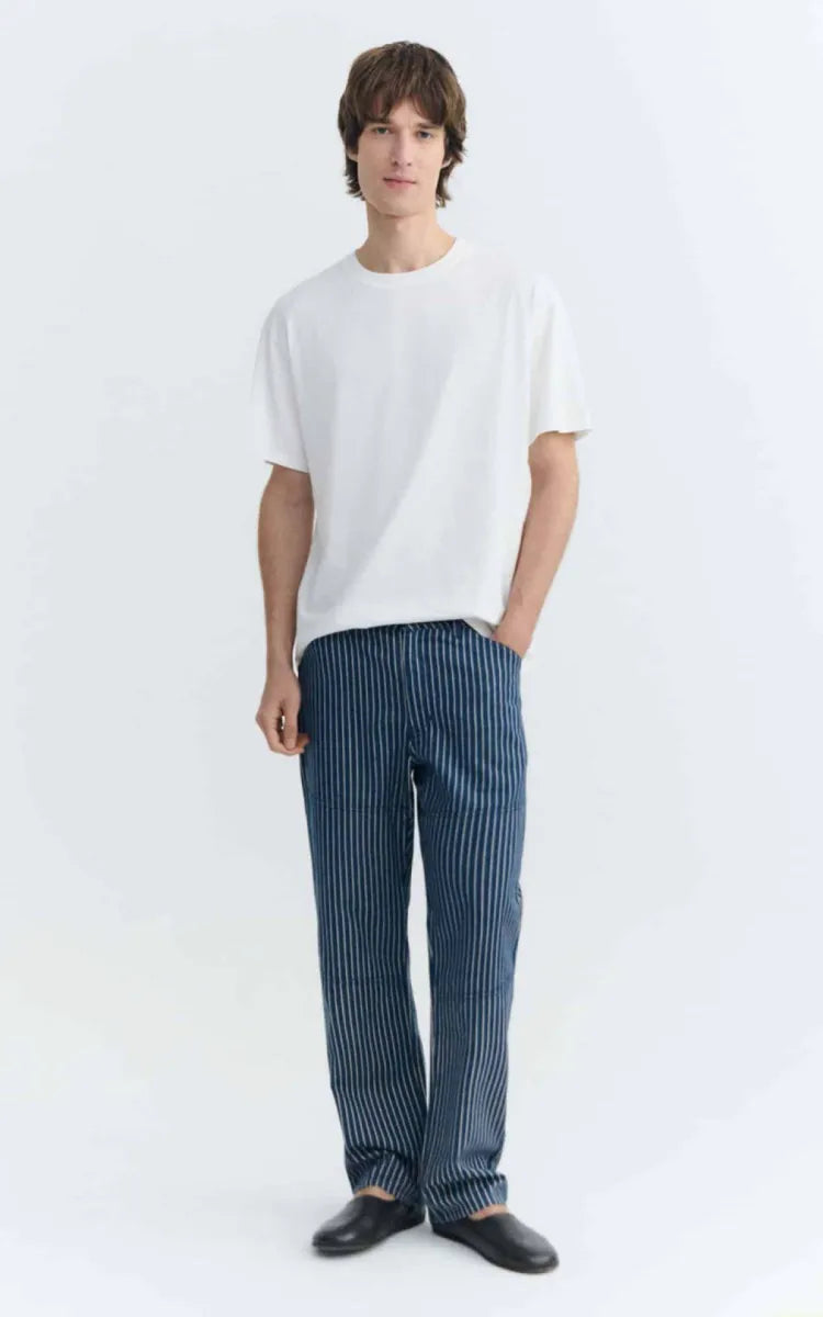 Thinking MU Pants Railway Stripes