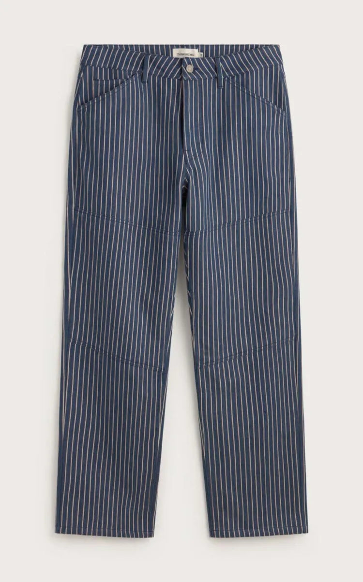 Thinking MU Pants Railway Stripes