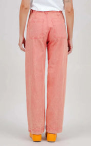 Brava Fabrics Pants Washed Denim Straight Leg