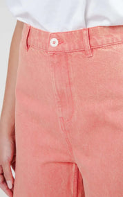 Brava Fabrics Pants Washed Denim Straight Leg