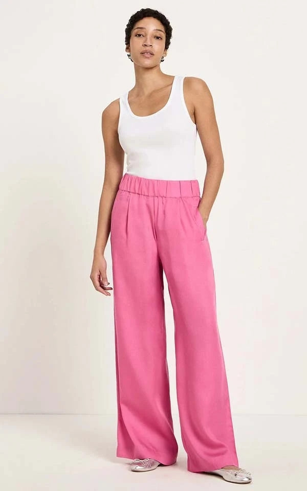 Pants Wide-Leg TENCEL