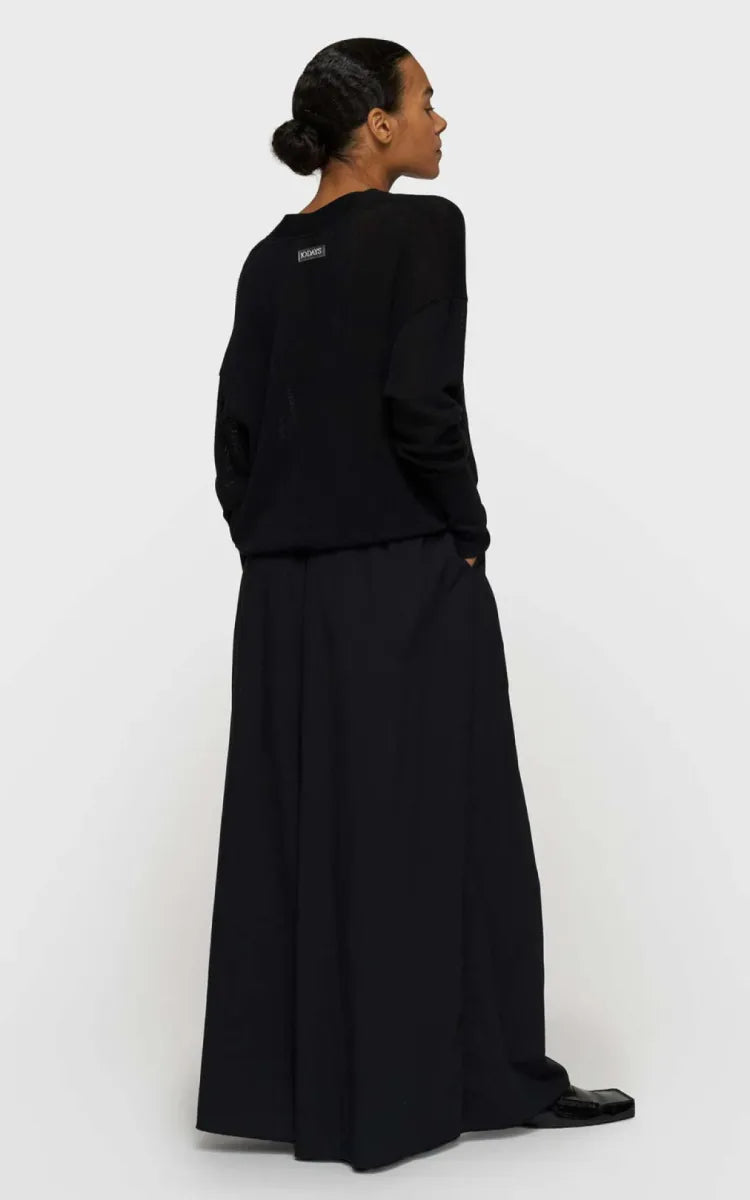 10DAYS Pants wide pants poplin