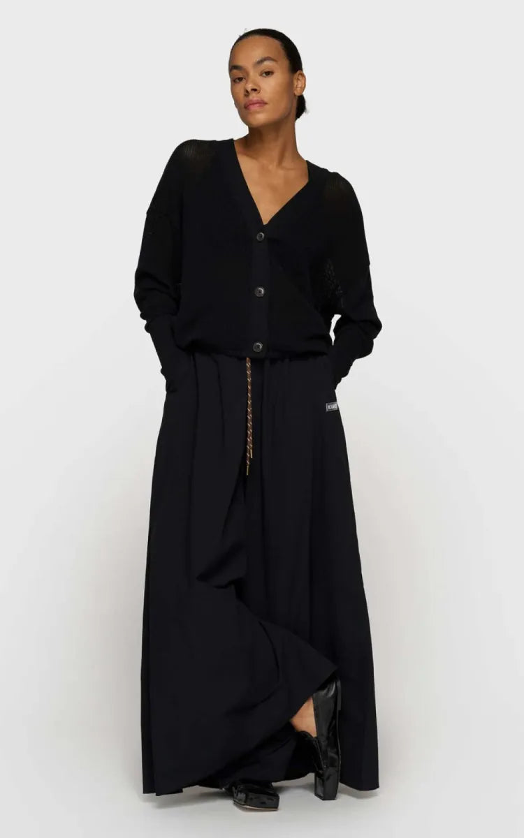 10DAYS Pants wide pants poplin