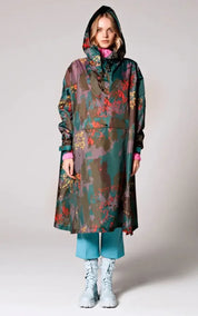 Rainkiss Poncho Digi Forest Camo