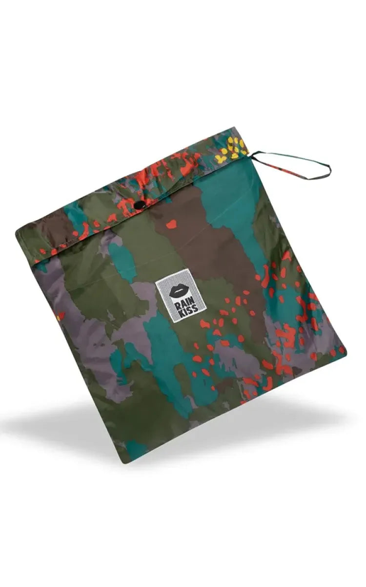 Rainkiss Poncho Digi Forest Camo
