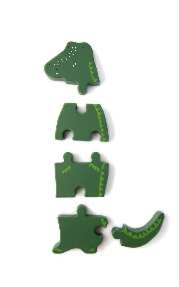 Puzzle Wooden Crocodile