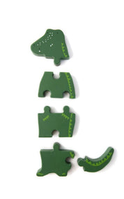 Puzzle Wooden Crocodile