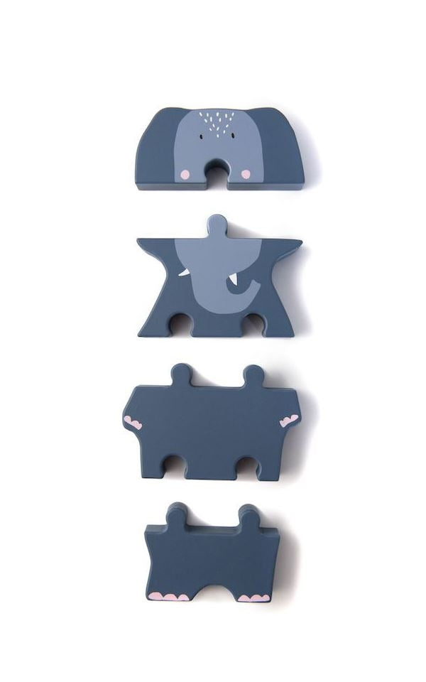 Puzzle Wooden Elephant