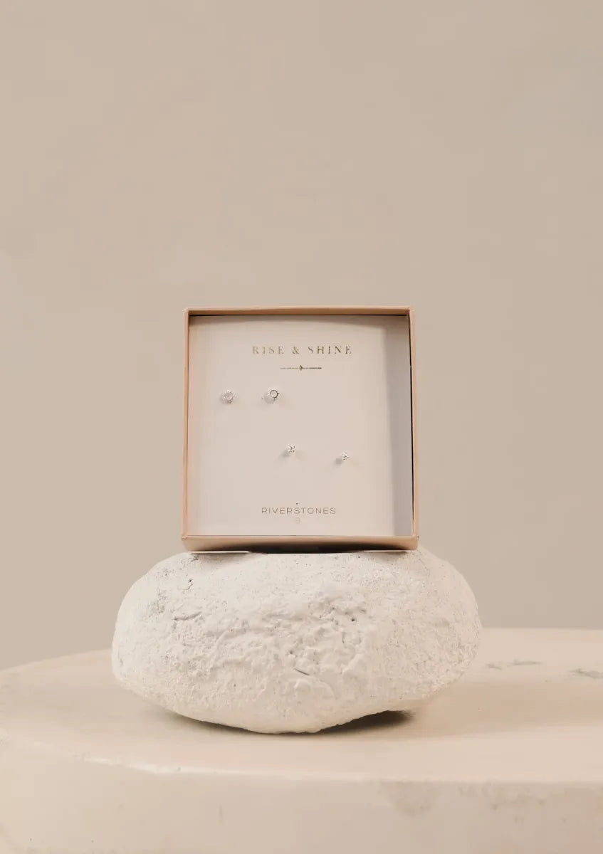 Riverstones Earring Rise and Shine Studs