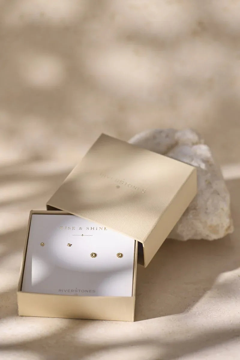 Riverstones Earring Rise and Shine Studs