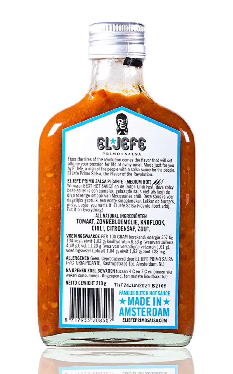El Jefe Salsa Picante 200ml