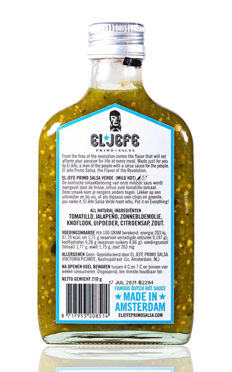 El Jefe Salsa Verde 200ml