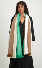 Scarf Alpaca Striped