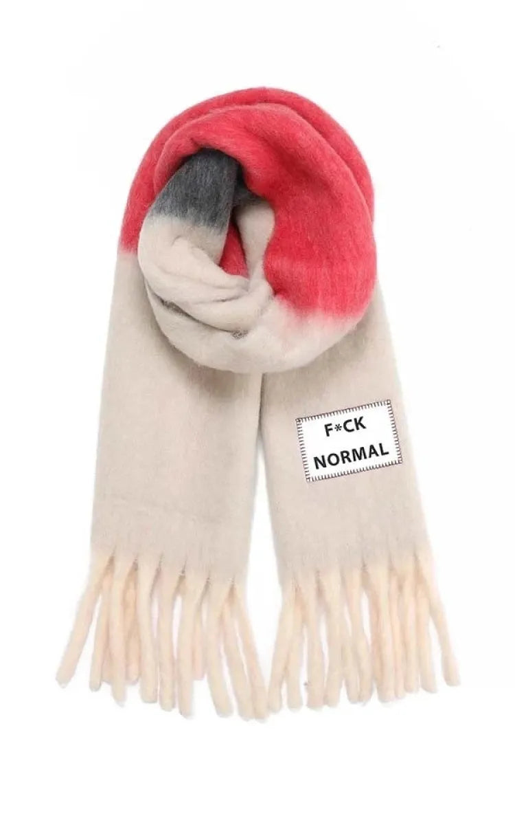 Verb To Do Scarf F*ck Normal