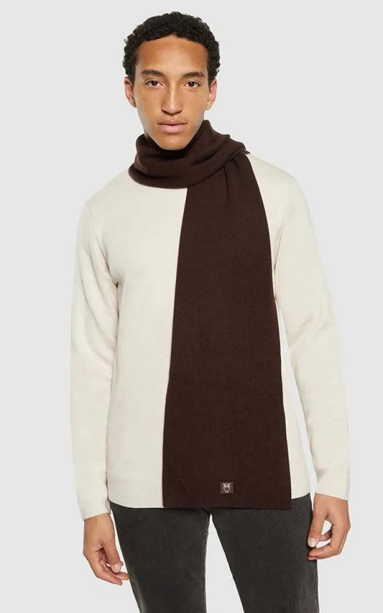 KnowledgeCotton Apparel Scarf Fine Merino Wool