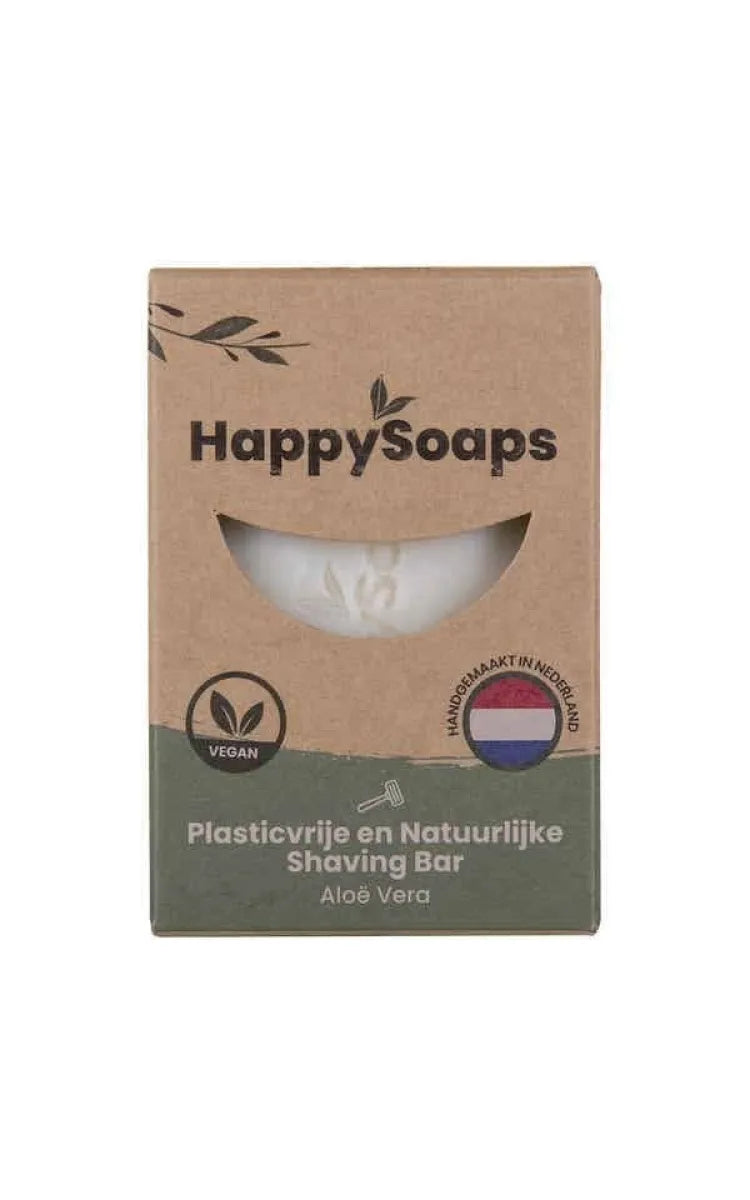 HappySoaps Shaving Bar - Aloë Vera