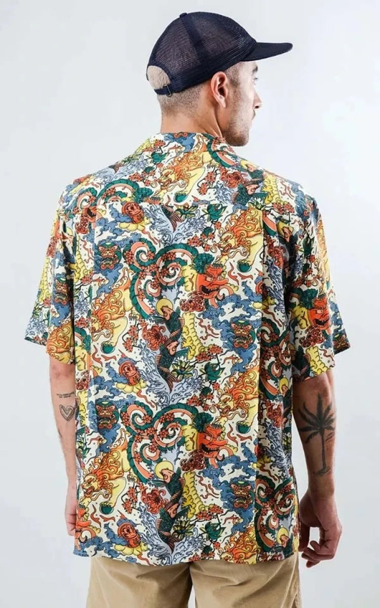 Brava Fabrics Shirt Aloha Irezumi Tattoo