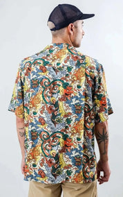 Brava Fabrics Shirt Aloha Irezumi Tattoo