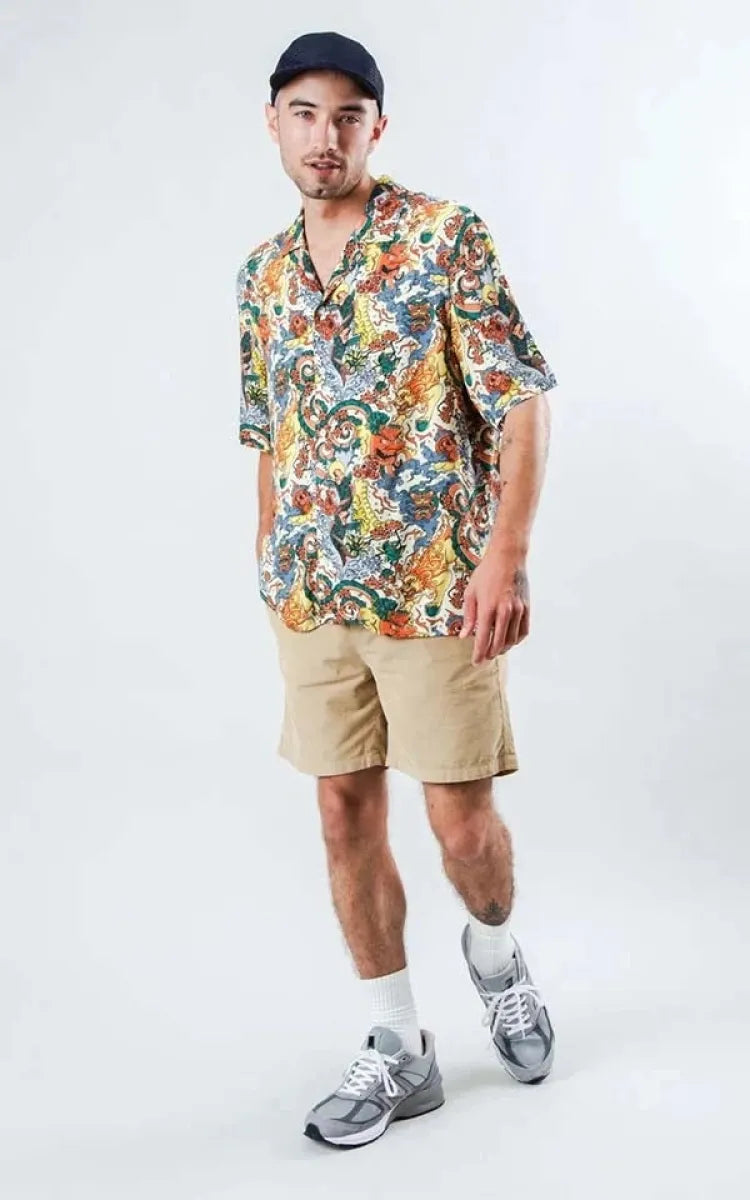 Brava Fabrics Shirt Aloha Irezumi Tattoo