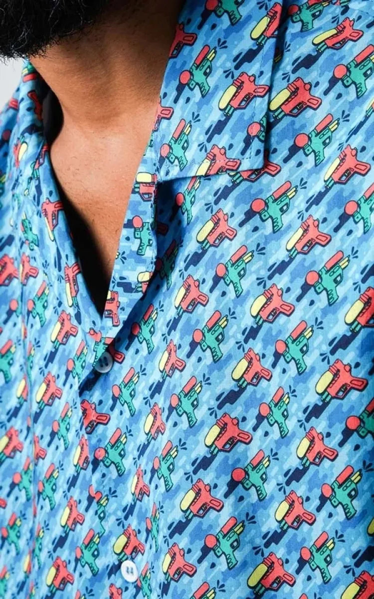 Brava Fabrics Shirt Aloha Water Gun