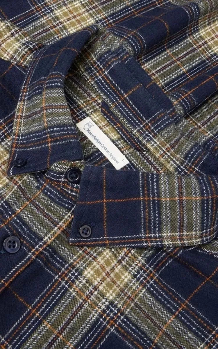 KnowledgeCotton Apparel Shirt Checked Flannel
