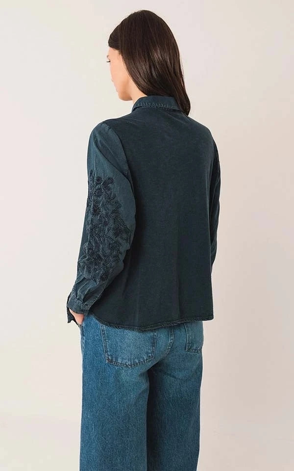 Shirt Embroidered Voile