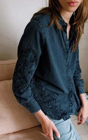 Shirt Embroidered Voile