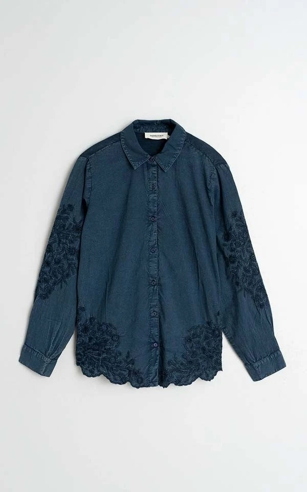 Shirt Embroidered Voile