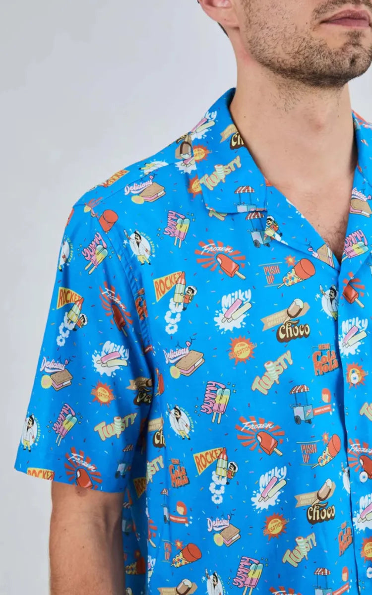 Brava Fabrics Shirt Icecream Aloha