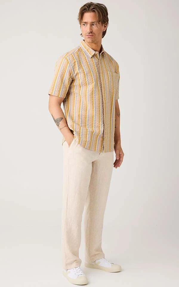 Shirt Loose Seersucker