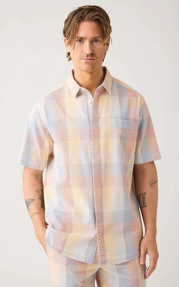 Shirt Loose Seersucker