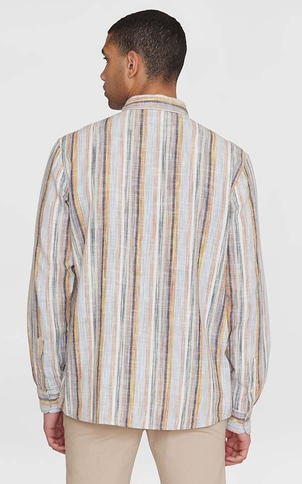 Shirt Loose Striped Linen