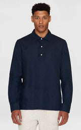 Shirt Polo Loose Linen