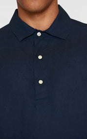 KnowledgeCotton Apparel Shirt Polo Loose Linen