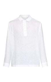 KnowledgeCotton Apparel Shirt Polo Loose Linen