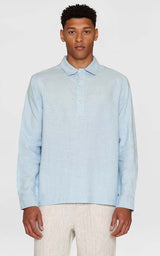 Shirt Polo Loose Linen