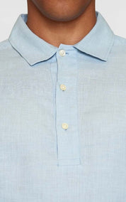 Shirt Polo Loose Linen