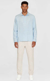 Shirt Polo Loose Linen