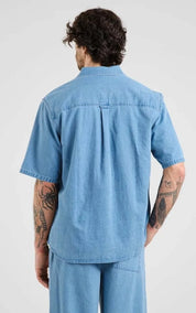 Dedicated Shirt Skalhamn Denim