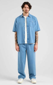 Dedicated Shirt Skalhamn Denim