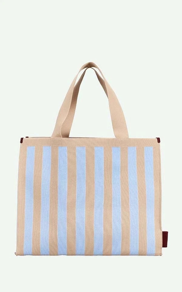 Shopper Bag Knitted Stripes