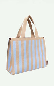 Sticky Sis Club Shopper Bag Knitted Stripes