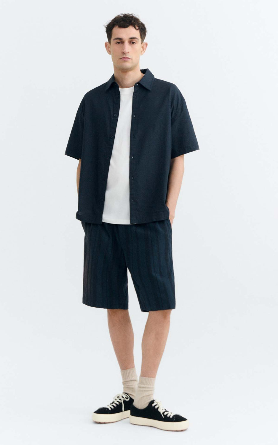 Short Dappled Stripes Gasper