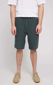 Short Linen Pull-on