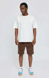 Shorts Ribfluweel Pull-on