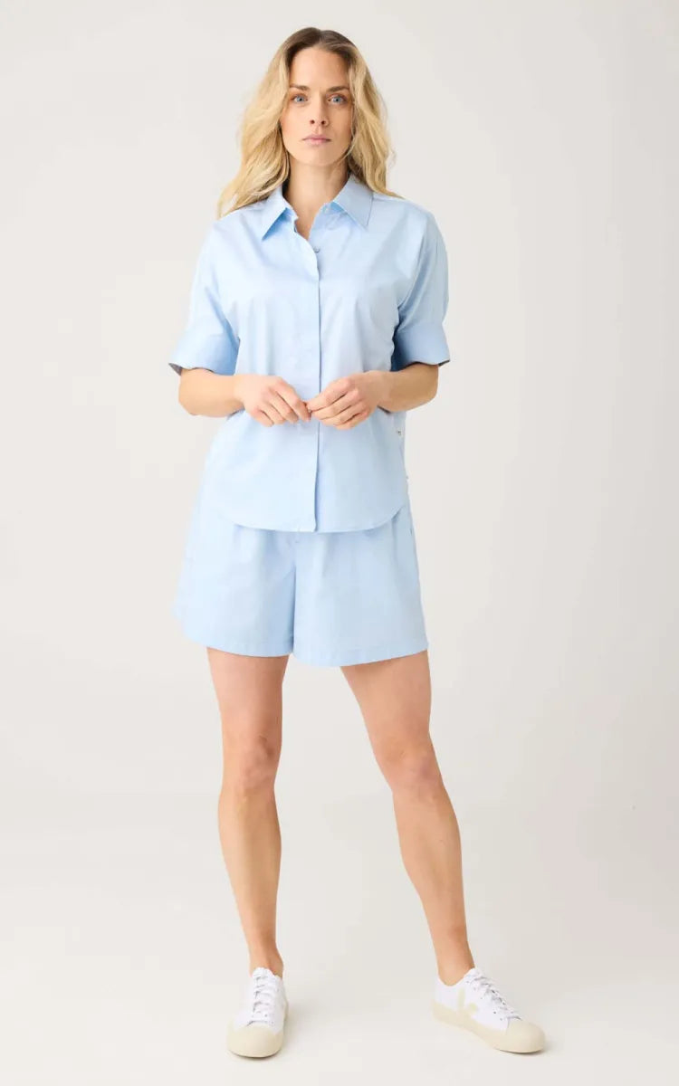 KnowledgeCotton Apparel Shorts Nova Satin