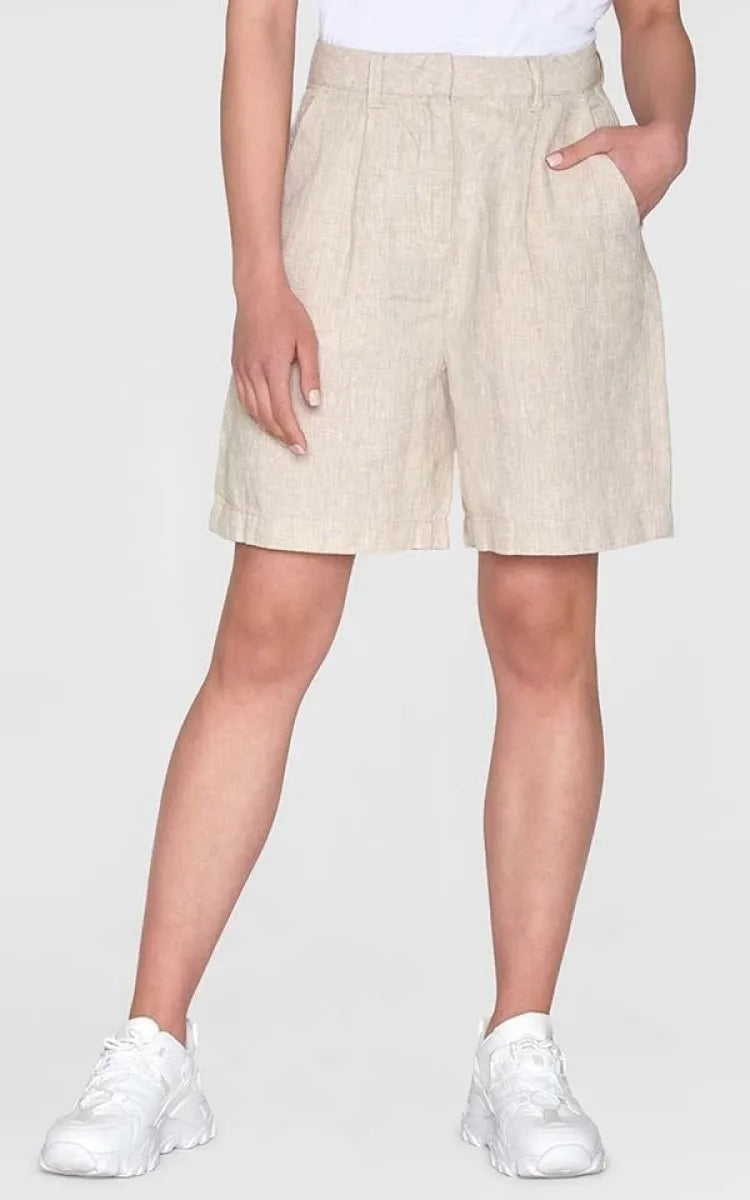 KnowledgeCotton Apparel Shorts Posey Wide High-Rise