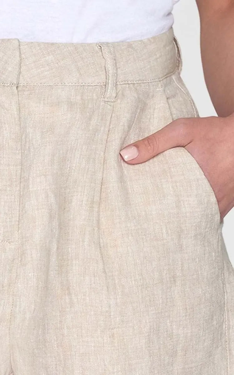 KnowledgeCotton Apparel Shorts Posey Wide High-Rise