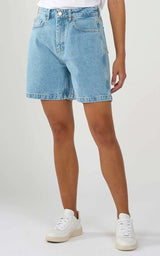 Shorts Reborn Gale Straight Mid-Rise